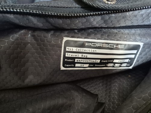 Its porsche travel bag - a,