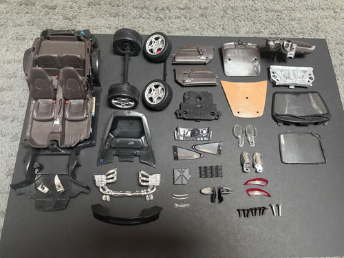 Diecast car parts bag - car, of