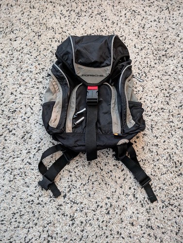 Porsche cordura backpack black